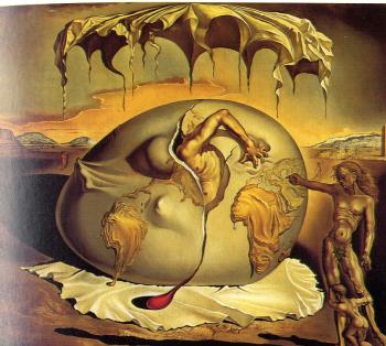 Salvador Dali : Geopolitical Child Watching the Birth of the New Man
